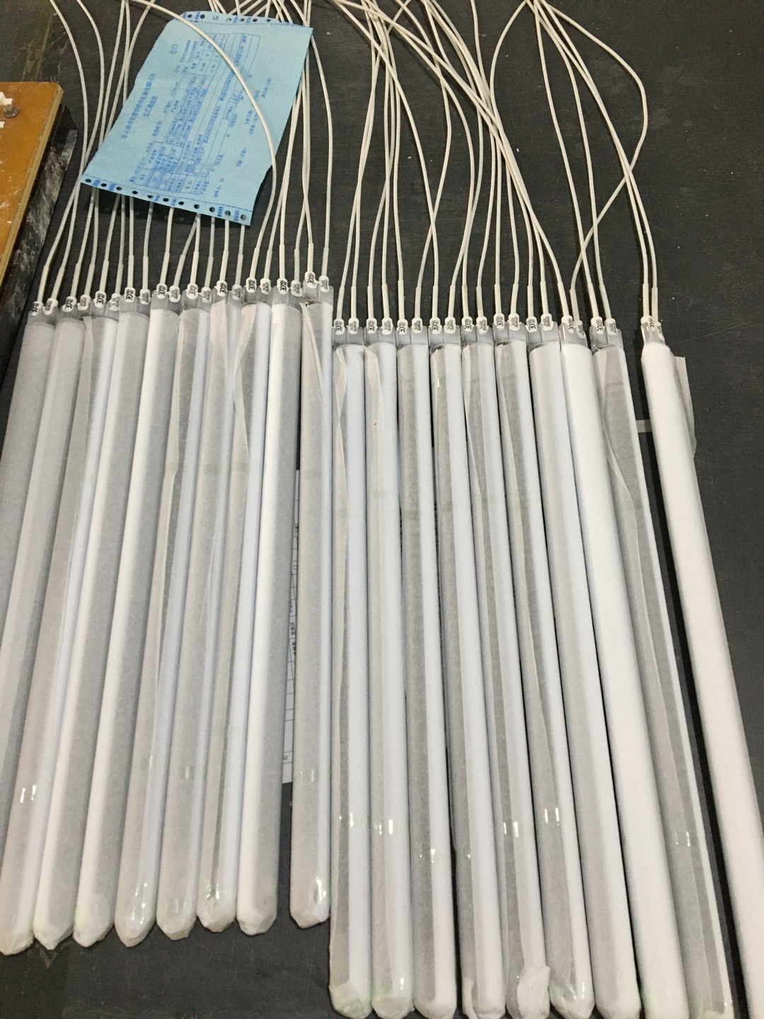 carbon fiber heat lamp infrared lamp quartz glass oem
