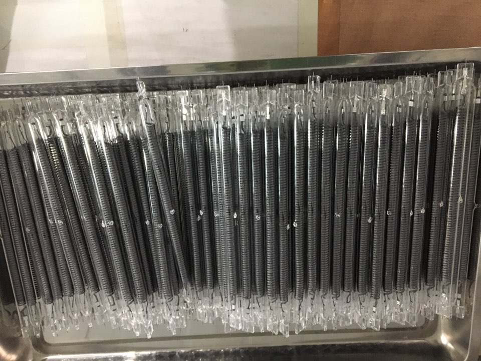 Half Gold Reflector Carbon Fiber Heating Lamp