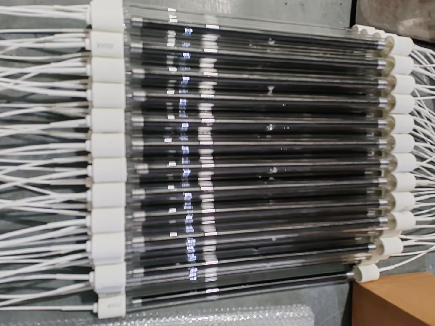 Clear Carbon Fiber Far Infrared Heat Lamp