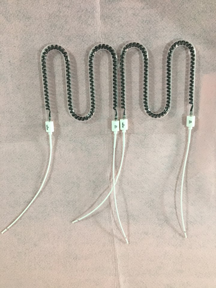 quartz carbon infrared heating element