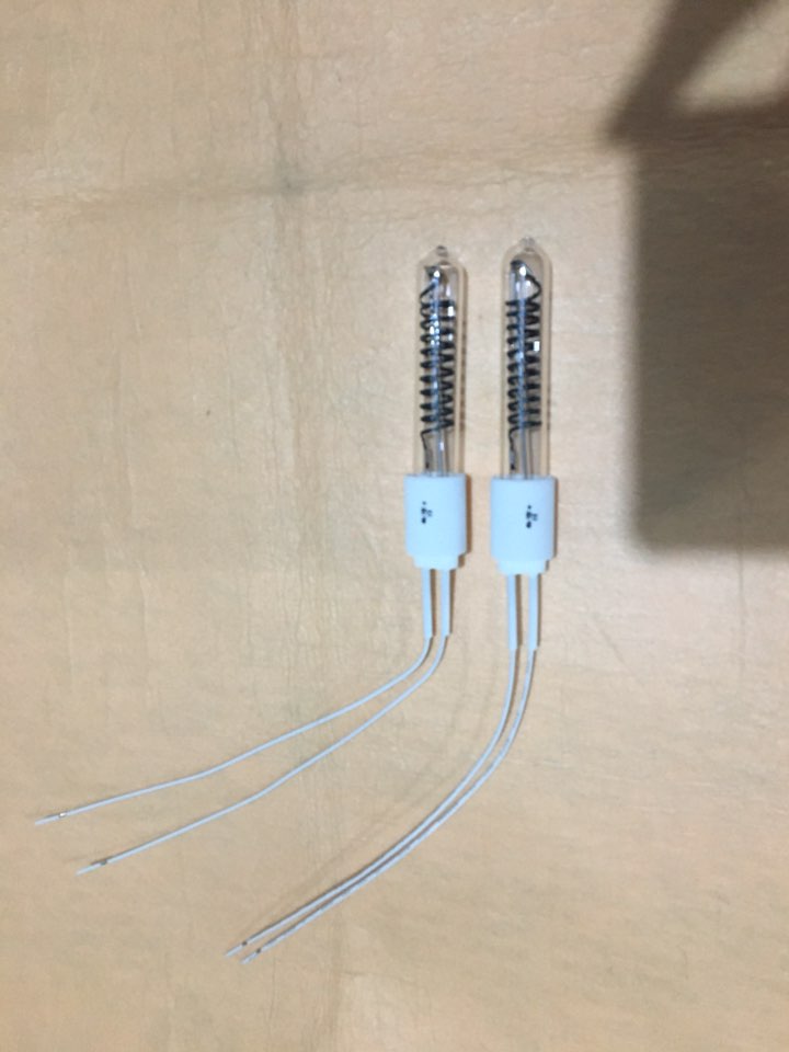 2.5um quartz carbon infrared heating lamp