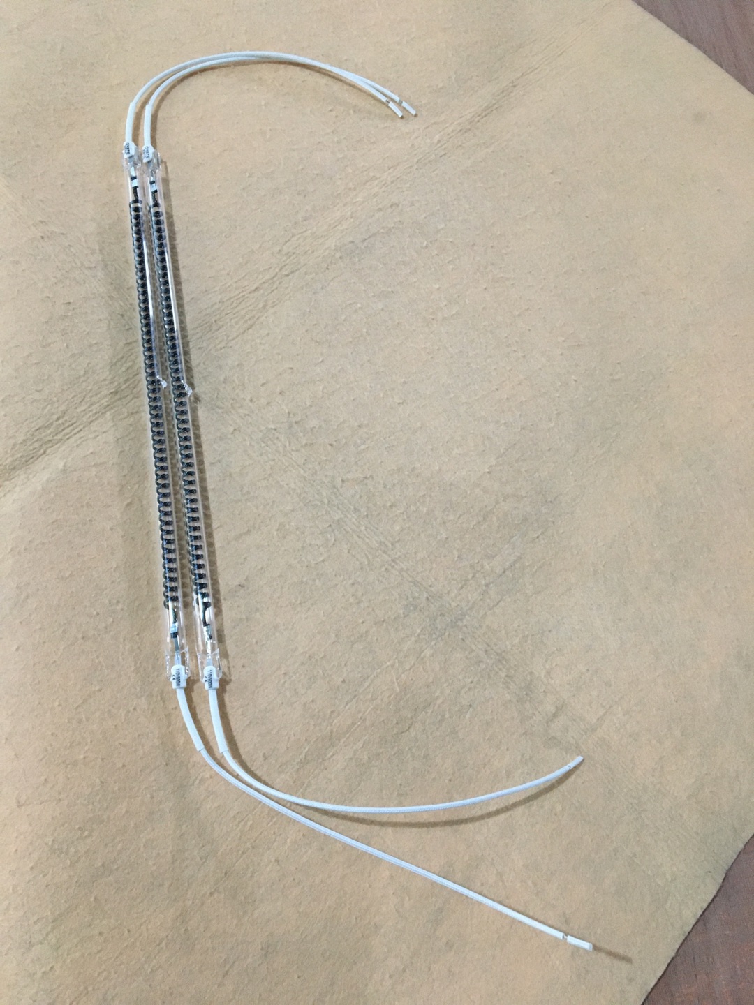 clear infrared heat lamp carbon fiber lamp for car painting