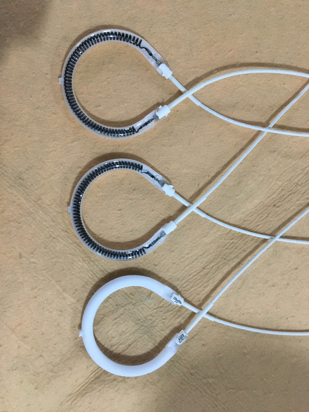 Customize Clear 230v 1800w Quartz Carbon Heating Tube